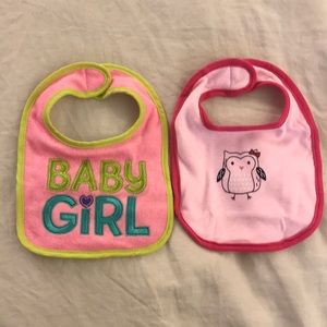 NWOT Baby Bibs (2 pack)